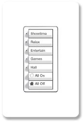 Lutron Home Lighting Control Keypad